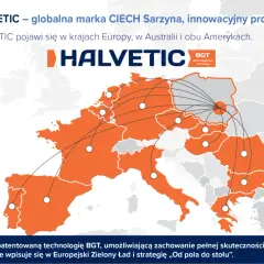 Globalna marka HALVETIC, z technologią BGT, dociera do Europy, Australii i obu Ameryk. Produkt chroni rośliny.